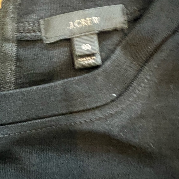 J crew black and gold zipper dress - Picture 2 of 5